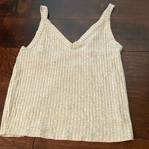 American Eagle Soft & Sexy Space Dye Light green midi top